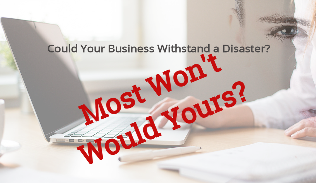 Could Your Business Survive a Disaster?