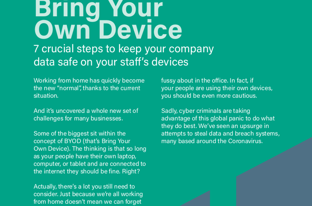 TechGuide: 7 Crucial Steps To Keep Your Company Data Safe On BYOD