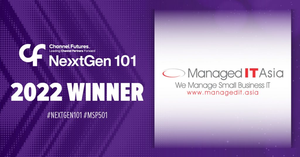 Managed IT Asia - 2022 NextGen101 Winner