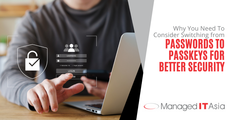 Why You Need To Consider Switching from Passwords to Passkeys for Better Security